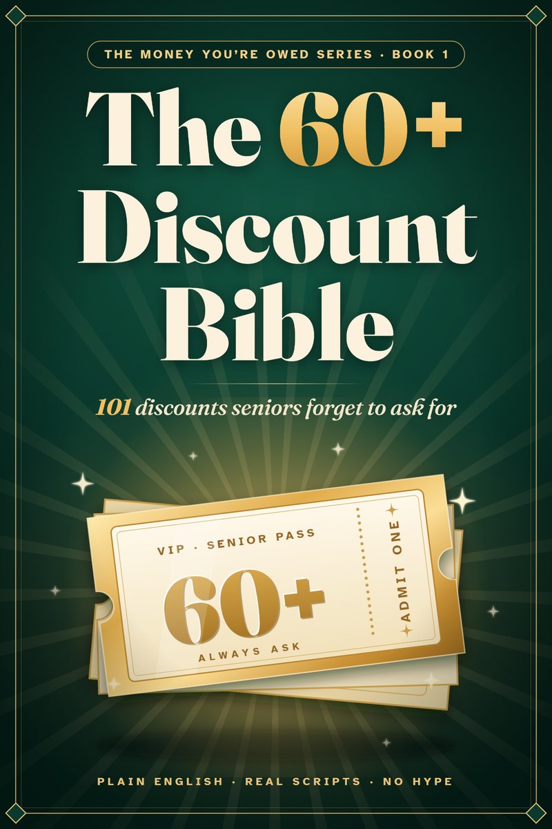 Cover of The 60+ Discount Bible